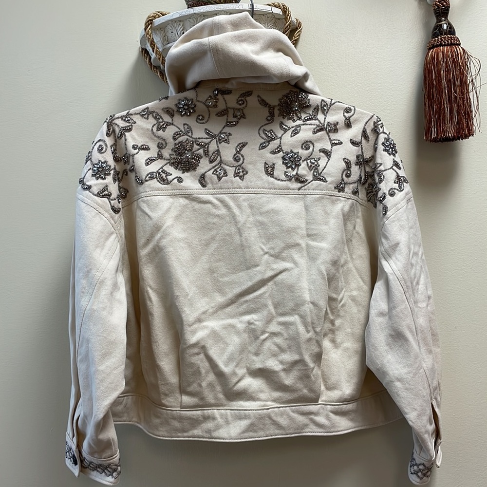 New Women’s We The Free Moonlight Hooded Denim Jacket!!🔥🔥🔥 - Picture 10 of 13